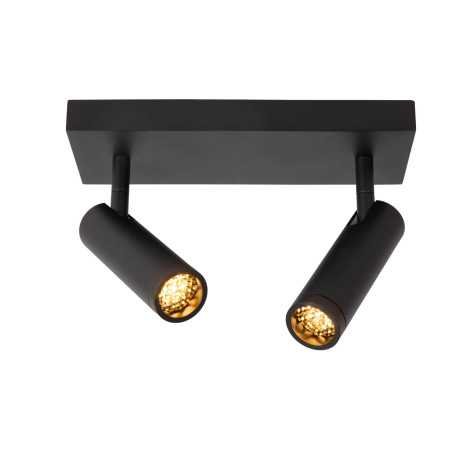 GRADO - Spot plafond - 2xGU10 (MR11) - Noir