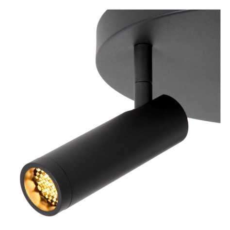 GRADO - Spot plafond - Ø 25 cm - 3xGU10 (MR11) - Noir