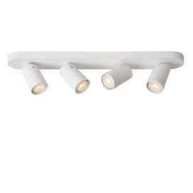XYRUS - Spot plafond - LED Dim to warm - GU10 - 4x5W 2200K/3000K - Blanc