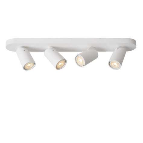 XYRUS - Spot plafond - LED Dim to warm - GU10 - 4x5W 2200K/3000K - Blanc