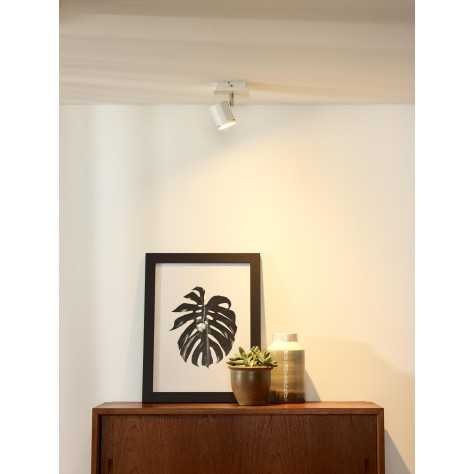 RILOU - Spot plafond - LED Dim. - GU10 - 1x5W 3000K - Blanc