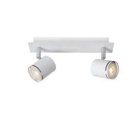 RILOU - Spot plafond - LED Dim. - GU10 - 2x5W 3000K - Blanc