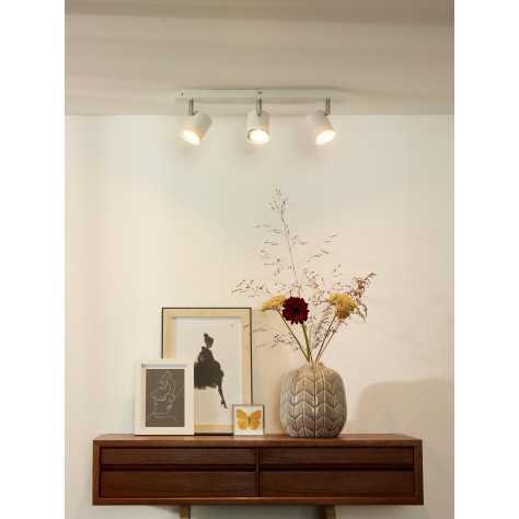 RILOU - Spot plafond - LED Dim. - GU10 - 3x5W 3000K - Blanc