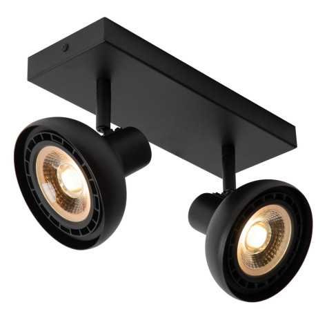 SENSAS - Spot plafond - 2xGU10 (ES111) - Noir