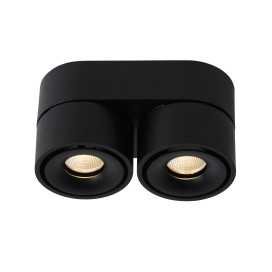 YUMIKO - Spot plafond - Ø 7,8 cm - LED Dim. - 2x10W 2700K - Noir