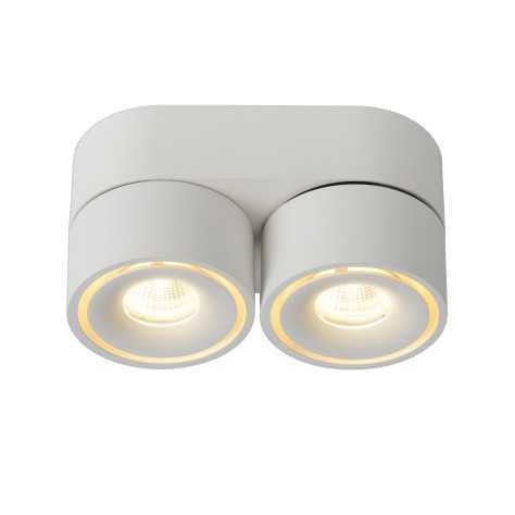 YUMIKO - Spot plafond - Ø 7,8 cm - LED Dim. - 2x10W 2700K - Blanc