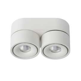 YUMIKO - Spot plafond - Ø 7,8 cm - LED Dim. - 2x10W 2700K - Blanc 2
