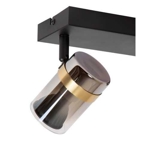 UPTON - Spot plafond - 2xGU10 - Fumé