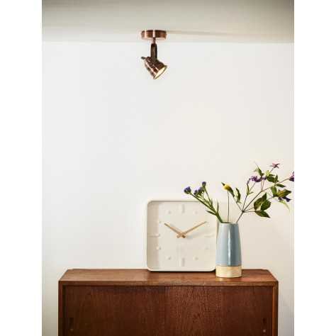 CIGAL - Spot plafond - Ø 9 cm - LED - GU10 - 1x5W 2700K - Cuivre