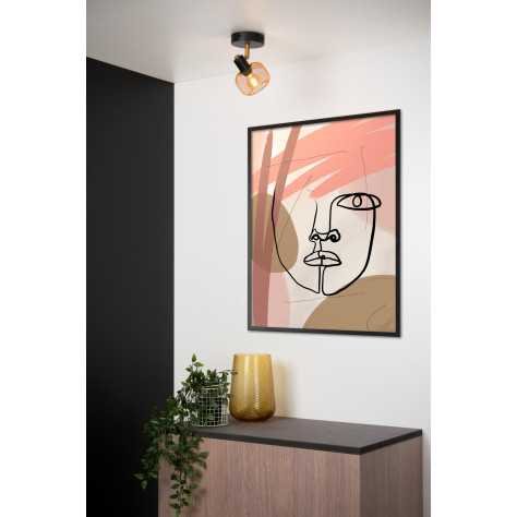 MAREN - Spot plafond - 1xE14 - Or Mat / Laiton