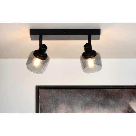 BJORN - Spot plafond - 2xE14 - Noir