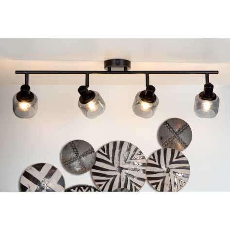 BJORN - Spot plafond - 4xE14 - Noir
