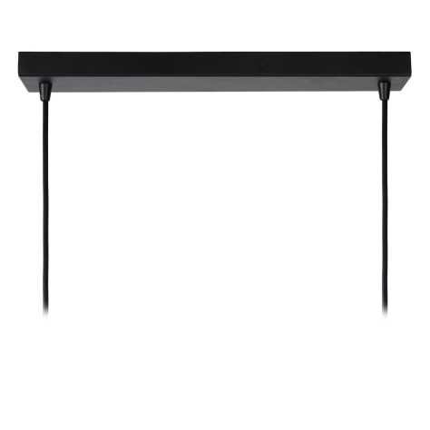 RUBEN - Suspension - 4xE27 - Noir