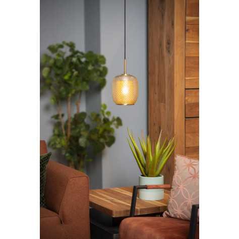 AGATHA - Suspension - Ø 18 cm - 1xE27 - Or Mat / Laiton