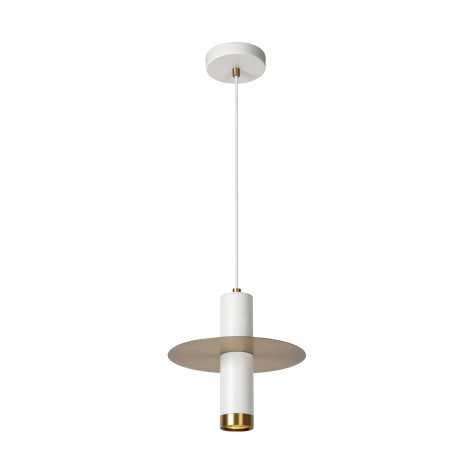 SELIN - Suspension Salle de bains - Ø 6 cm - 1xGU10 - IP44 - Blanc