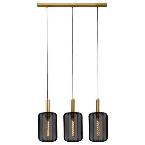 CORINA - Suspension - 3xE27 - Noir