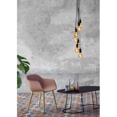 FIX - Suspension - 7xE27 - Noir