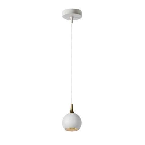 FAVORI - Suspension - Ø 9 cm - 1xGU10 - Blanc