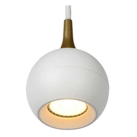 FAVORI - Suspension - Ø 9 cm - 1xGU10 - Blanc