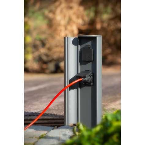 POWERPOINT - Colonne de prise de courant extérieure - Prise de courant avec broche de terre - Type F - Norme EUR/RUS -