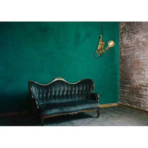 EXTRAVAGANZA CHIMP - Suspension - Ø 17,6 cm - 1xE27 - Noir