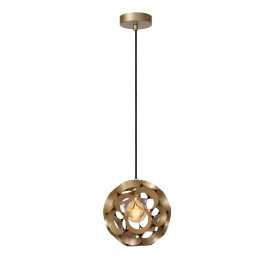 HANNELORE - Suspension - Ø 30 cm - 1xE27 - Or Mat / Laiton