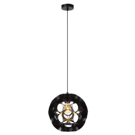 HANNELORE - Suspension - Ø 30 cm - 1xE27 - Noir