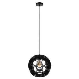 HANNELORE - Suspension - Ø 30 cm - 1xE27 - Noir 2