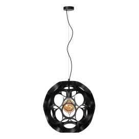 HANNELORE - Suspension - Ø 40 cm - 1xE27 - Noir 2