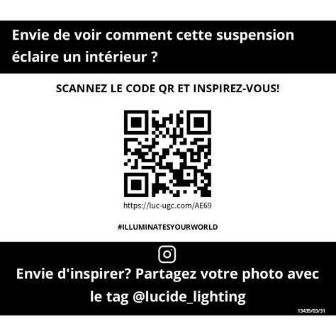 GOSSE - Suspension - 3xE27 - Blanc