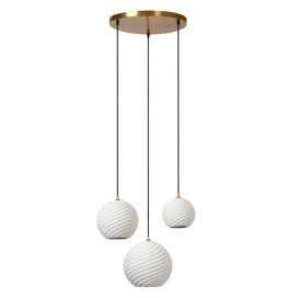 BINA - Suspension - Ø 40 cm - 3xE27 - Blanc 2