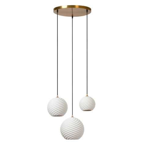 BINA - Suspension - Ø 40 cm - 3xE27 - Blanc