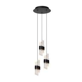 KLIGANDE - Suspension - Ø 25 cm - LED Dim. - 3x8W 2700K - Noir