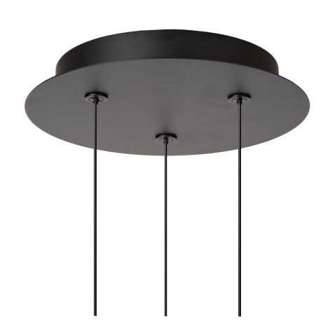 KLIGANDE - Suspension - Ø 25 cm - LED Dim. - 3x8W 2700K - Noir