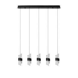 KLIGANDE - Suspension - LED Dim. - 5x7,8W 2700K - Noir 2