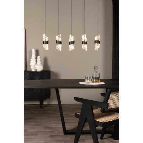 KLIGANDE - Suspension - LED Dim. - 5x7,8W 2700K - Noir
