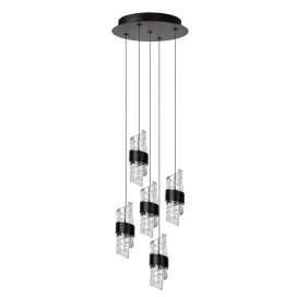 KLIGANDE - Suspension - Ø 30 cm - LED Dim. - 5x8W 2700K - Noir 2