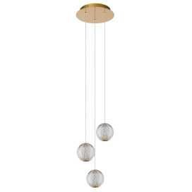 CINTRA - Suspension - Ø 25 cm - LED Dim. - 3x4,7W 2700K - Transparent 2