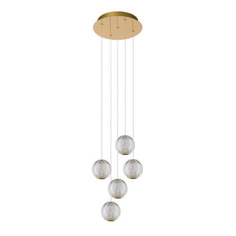 CINTRA - Suspension - Ø 32 cm - LED Dim. - 5x4,7W 2700K - Transparent