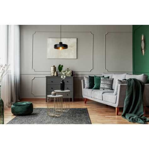 OPHELIA - Suspension - Ø 35 cm - 1xE27 - Noir