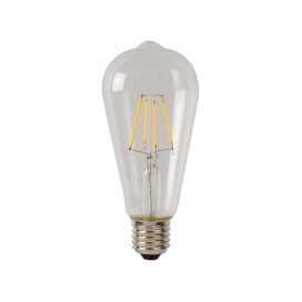 ST64 - Ampoule filament - Ø 6,4 cm - LED Dim. - E27 - 1x5W 2700K - Transparent 2