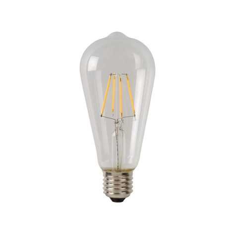 ST64 - Ampoule filament - Ø 6,4 cm - LED Dim. - E27 - 1x5W 2700K - Transparent ST64 - Ampoule filament - Ø 6,4 cm - LED Dim. - E27 - 1x5W 2700K - Transparent