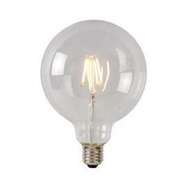 G125 - Ampoule filament - Ø 12,5 cm - LED Dim. - E27 - 1x5W 2700K - Transparent
