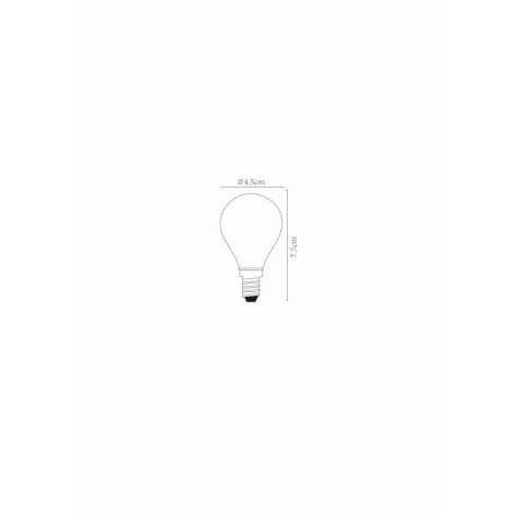 P45 - Ampoule filament - Ø 4,5 cm - LED Dim. - E14 - 1x4W 2700K - matte P45 - Ampoule filament - Ø 4,5 cm - LED Dim. - E14 - 1x4W 2700K - matte