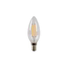 C35 - Ampoule filament - Ø 3,5 cm - LED Dim. - E14 - 1x4W 2700K - Transparent 2