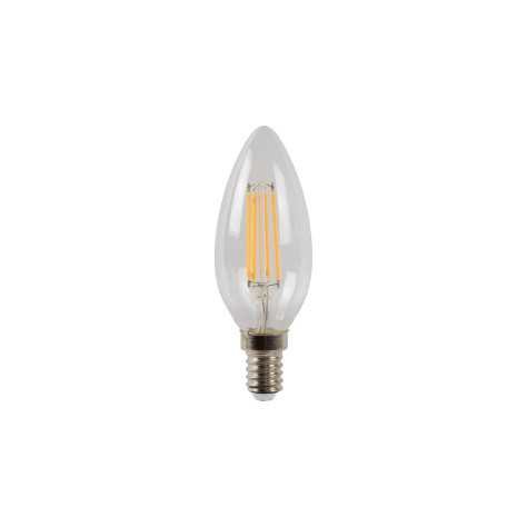 C35 - Ampoule filament - Ø 3,5 cm - LED Dim. - E14 - 1x4W 2700K - Transparent
