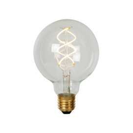 G95 - Ampoule filament - Ø 9,5 cm - LED Dim. - E27 - 1x4,9W 2700K - Transparent
