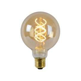 G95 - Ampoule filament - Ø 9,5 cm - LED Dim. - E27 - 1x4,9W 2200K - Ambre