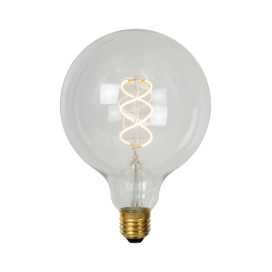G125 - Ampoule filament - Ø 12,5 cm - LED Dim. - E27 - 1x4,9W 2700K - Transparent