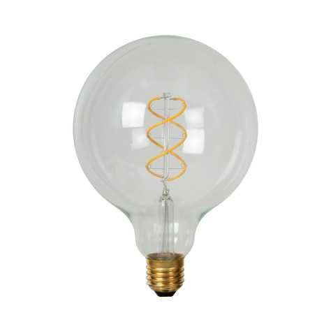 G125 - Ampoule filament - Ø 12,5 cm - LED Dim. - E27 - 1x4,9W 2700K - Transparent